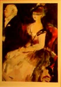 �������� ��.�.�������. � ������
Postal card �In theatre by Constantine I. Rudakov�