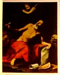 �������� �������. ��. �������, ��������� ����� ������
Postal card �St Hieronymus hearing a sound of a pipe by Jusepe de Ribera�