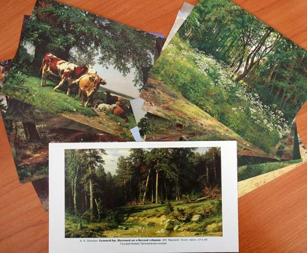 ����� �������� ����� ������. � ������ ���������
Set of postal cards �Ivan Shishkin. By anniversary of the artist�