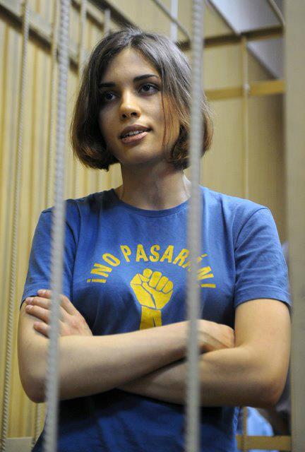 ������������� �.
Nadezhda Tolokonnikova
