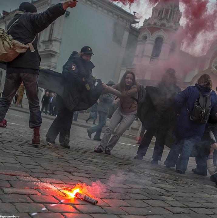 ����� � ��������� ���������
Action in support of Stomakhin