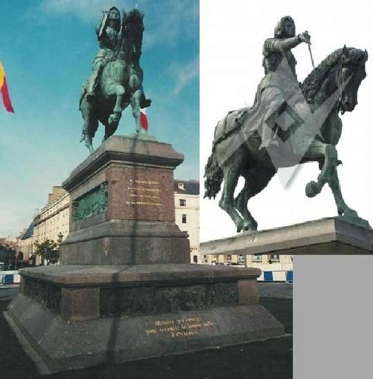 �������� ����� �'���
monument to Jeanne d'Arc