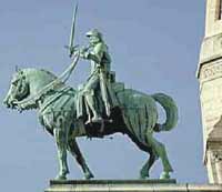 �������� ����� �'���
monument to Jeanne d'Arc