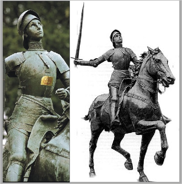 �������� ����� �'���
monument to Jeanne d'Arc