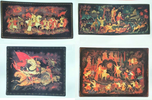 ����� �������� �������� ���������
Set of postal cards �Lacquer miniature�