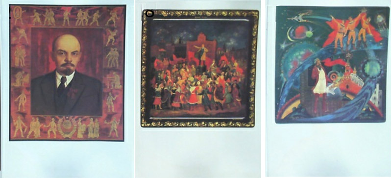 ����� �������� �������� ���������
Set of postal cards �Lacquer miniature�