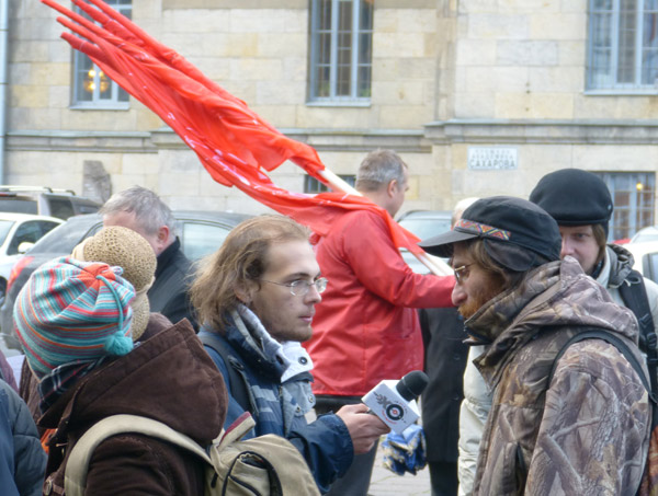 ������ � ������ �����. ��������
Meeting in protection of science. Interview