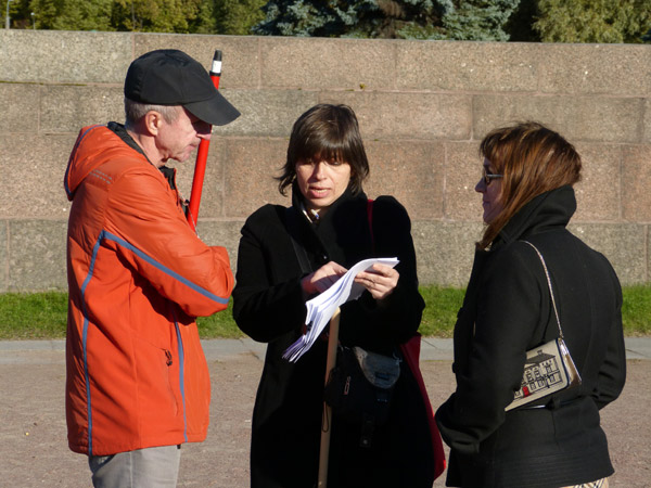 ������ � ������ ����������. ���������� �������
meeting in protection of Petersburg. Constantine Kuortti