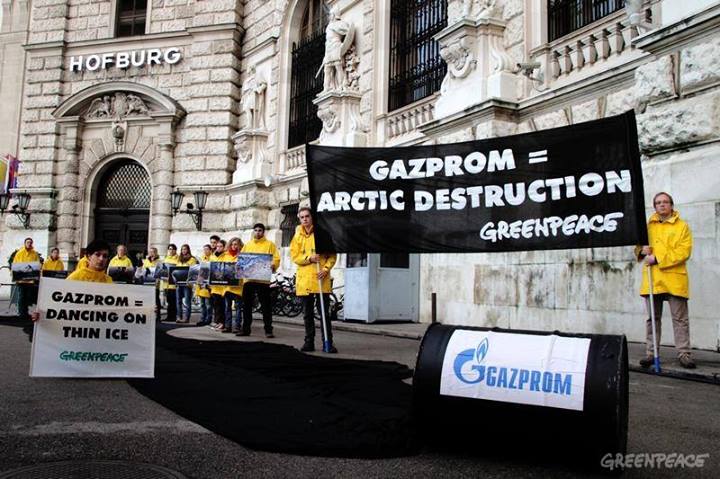 ������� = ���������� �������
Gazprom = Arctic destruction