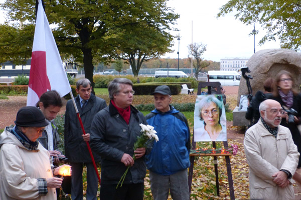 ������ ������ ���� ������������. ����� ��������
The meeting of memory of Anna Politkovskaya. Joseph Abramson