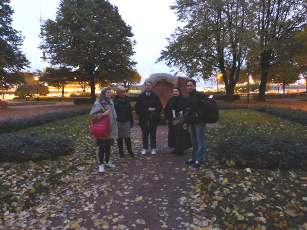 ������ ������ ���� ������������. ��������� ������
The meeting of memory of Anna Politkovskaya. The adoration