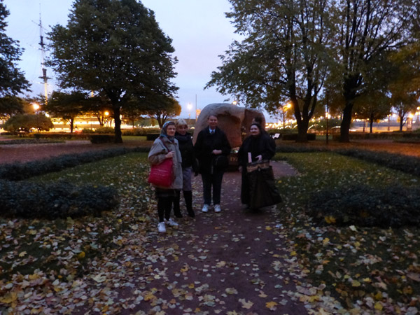 ������ ������ ���� ������������. ��������� ������
The meeting of memory of Anna Politkovskaya. The adoration