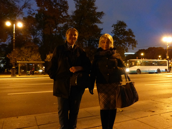 ������ ������ ���� ������������. �����������
The meeting of memory of Anna Politkovskaya. The parting
