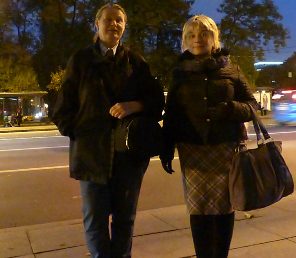 ������ ������ ���� ������������. �����������
The meeting of memory of Anna Politkovskaya. The parting
