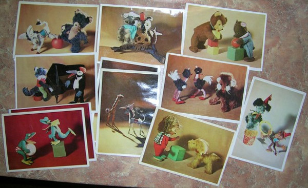 ����� �������� ������� �������
Set of postal cards �Soft toys�
