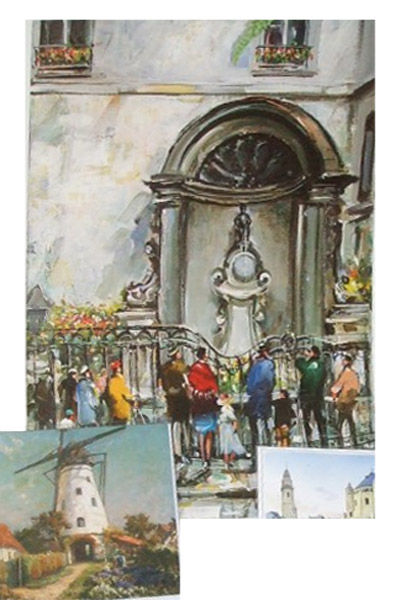 �������� ��������� �������� ������� � ��������
Postal card �Monument to The urining boy in Brussels�