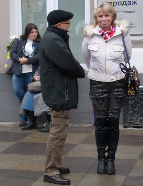 ���� �� ������� ���� ����������������. ��������� �����
The march for freedom of all political prisoners. The participants of a march