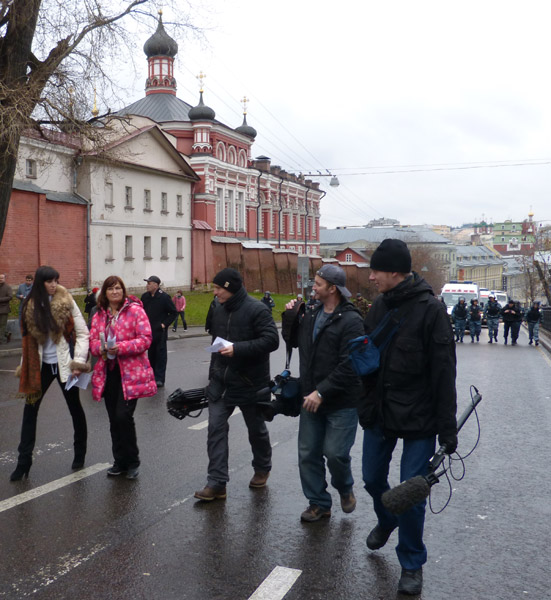 ���� �� ������� ���� ����������������. ��������� �����
The march for freedom of all political prisoners. The participants of a march