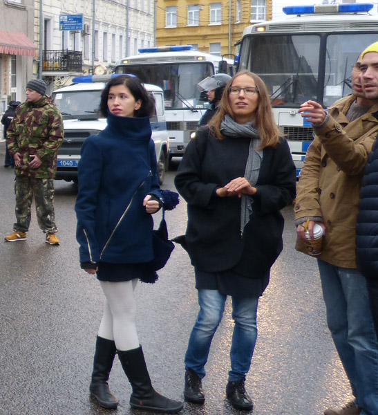 ���� �� ������� ���� ����������������. ��������� �����
The march for freedom of all political prisoners. The participants of a march