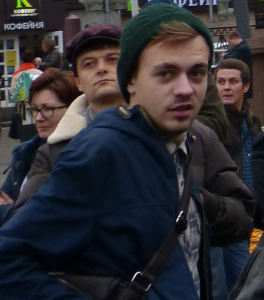 ���� �� ������� ���� ����������������. ��������� �����
The march for freedom of all political prisoners. The participants of a march