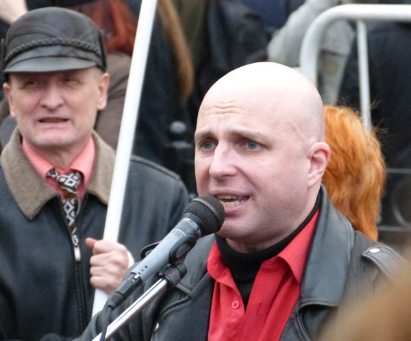 ���� �� ������� ���� ����������������. ��������� �����
The march for freedom of all political prisoners. The participants of a march