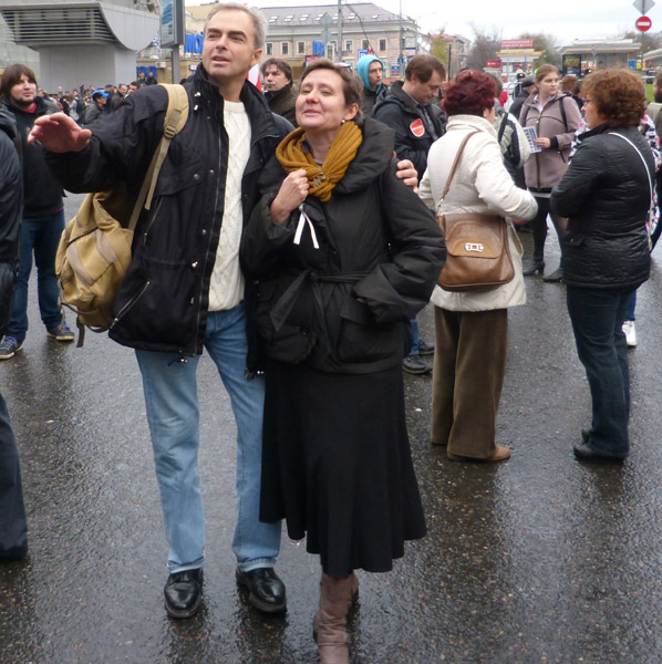 ���� �� ������� ���� ����������������. ��������� �����
The march for freedom of all political prisoners. The participants of a march