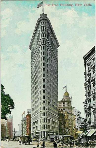 ���-����. �������� �������
New York. Flatiron building