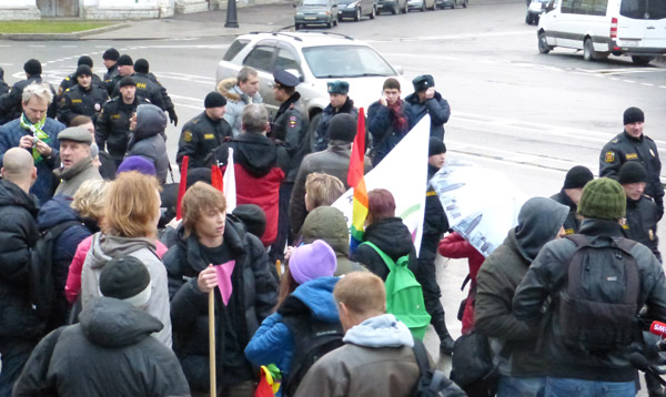 ���� ������ ���������. ��������� ����� ������ ���������
The march against the hatred. The participants of march against the hatred