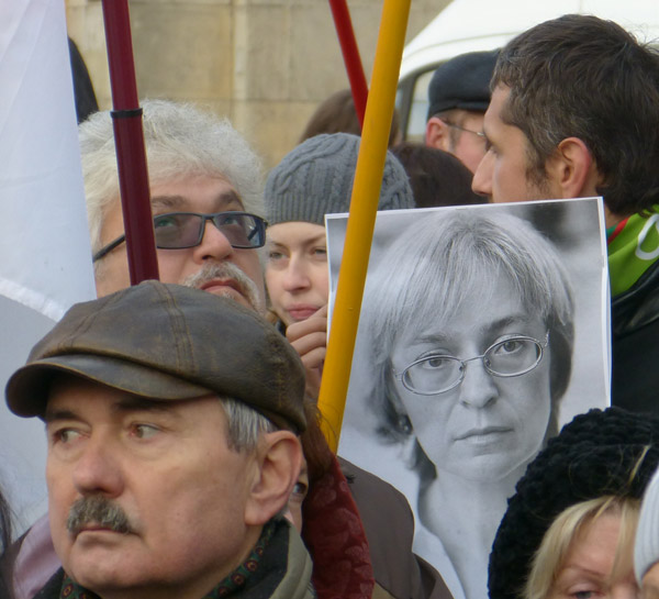 ���� ������ ���������. ���� ������������
The march against the hatred. Anna Politkovskaya