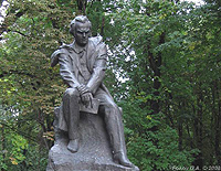 �������� �.�.�������� � ������
Monument to Taras G. Shevchenko in Nezhin