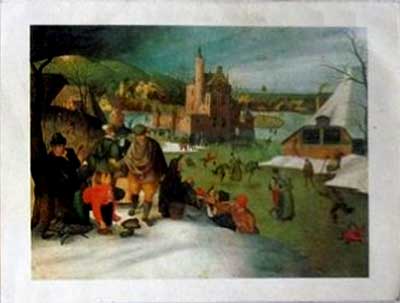 �������� ��. �������. ����
Postal card �The winter by Abel Grimmer�