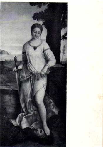 �������� ����������. ������
Postal card �Judith by Giorgione�