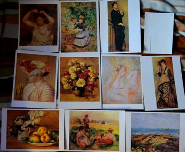 ����� �������� ������ ������
Set of postal cards �Auguste Renoir�