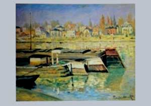 �������� ����� ����. �
Postal card � by Claude Oscar Monet�