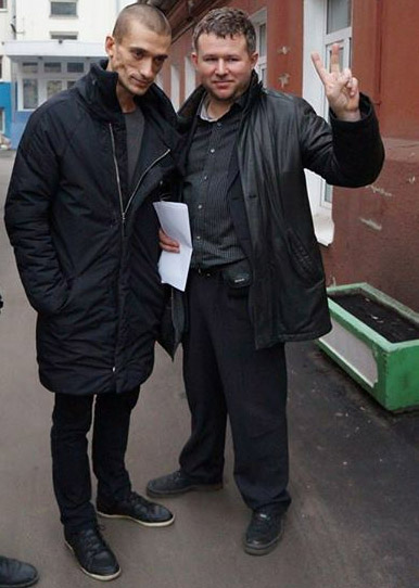 ϸ�� ���������� � ����� �������
Peter Pavlensky and Dinar Idrisov