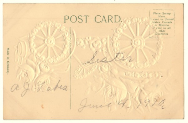 ��������. ����������
Postal card. Car