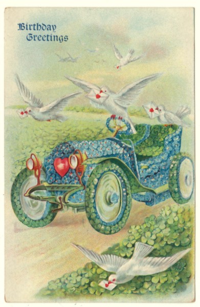 ��������. ����������
Postal card. Car