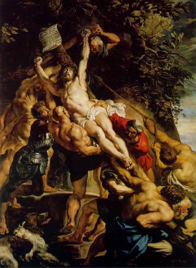 �.�.������. ����������� ������
Erection of cross by Peter Paul Rubens