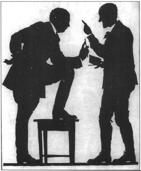�������� ������� �.�. ������ ������� � �. �����������
Postal card �Conversation of Narbut with L. Grabuzdov by George I. Narbut�