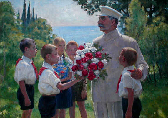 �.�.������������. ���� ��� �.�.�������
Roses for Joseph V. Stalin by B.E.Vladimirsky
