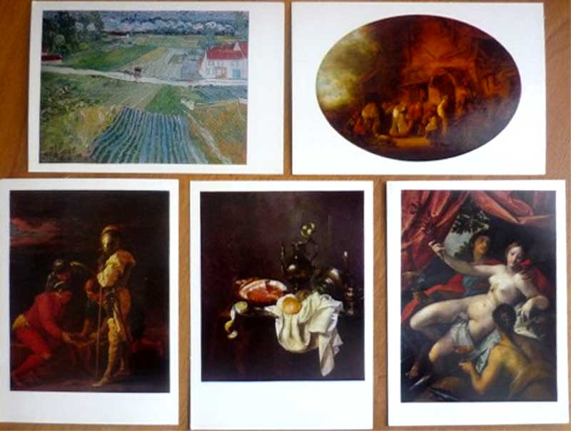 ����� �������� ���������������� �������
Set of postal cards �State Hermitage�