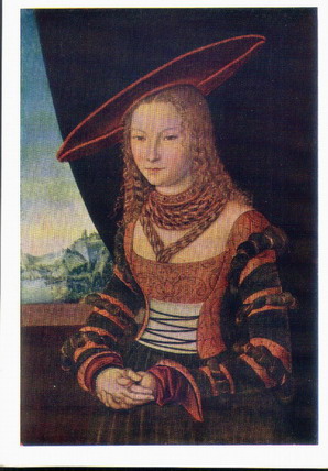 �������� ������ ������, ��. ������� �������
Postal card �Female portrait by Lucas Cranach the Elder�