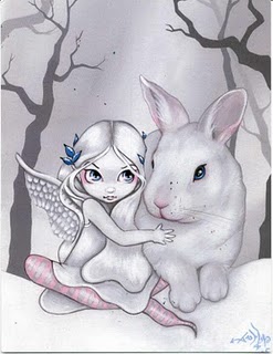 �. ������-�������. ������� ������
Snow bunny by Jasmine Becket-Griffith