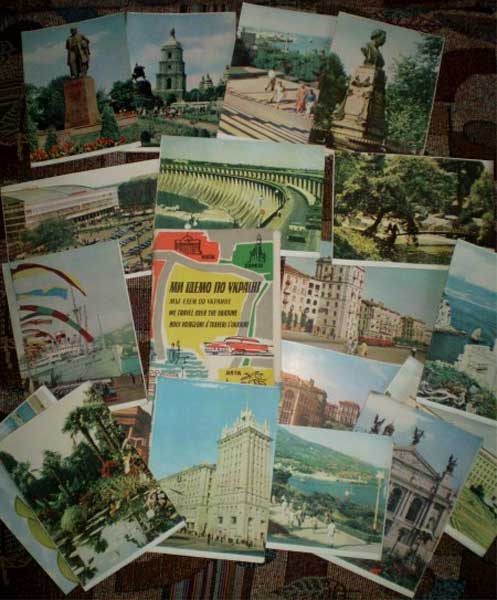����� �������� ��� ���� �� �������
Set of postal cards �The new voyages over Ukraine�