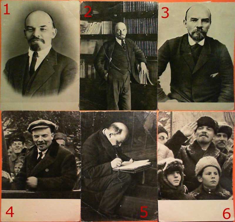 ����� �������� ������ �.�.�
Set of postal cards �Vladimir I. Lenin�