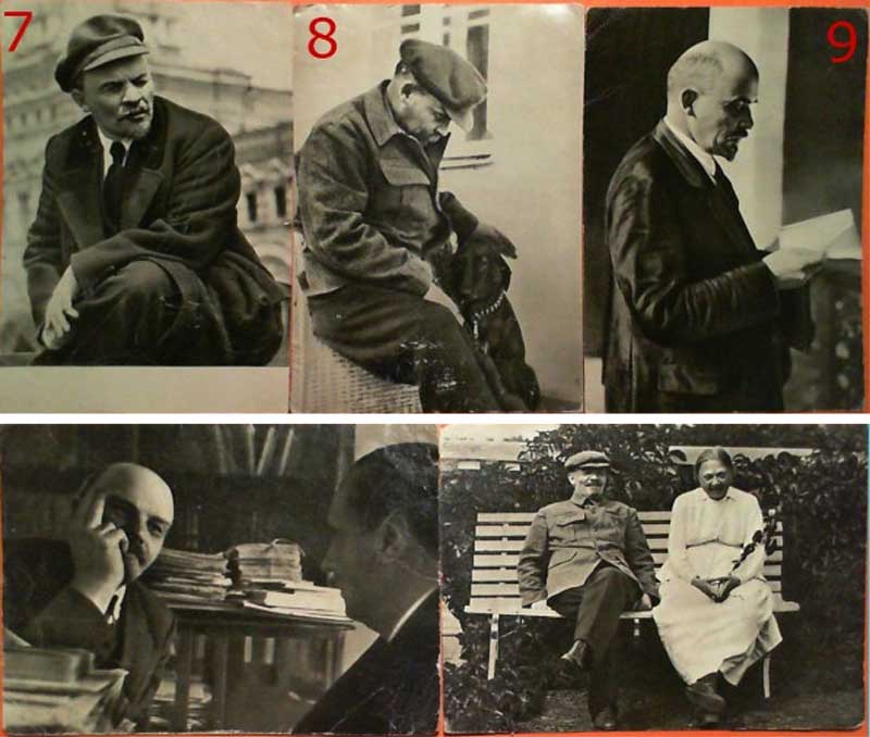 ����� �������� ������ �.�.�
Set of postal cards �Vladimir I. Lenin�