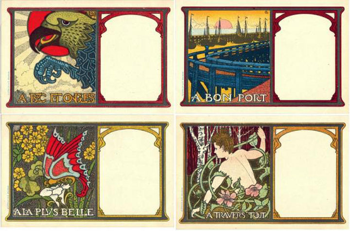 ����� �������� ��. ������. ���������
Set of postal cards �Proverbs by Gisbert Combaz�