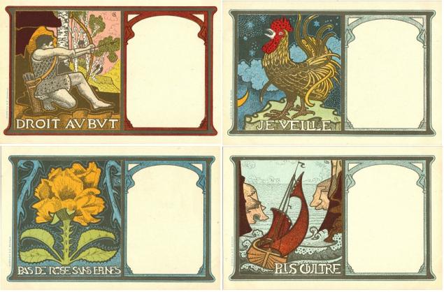 ����� �������� ��. ������. ���������
Set of postal cards �Proverbs by Gisbert Combaz�