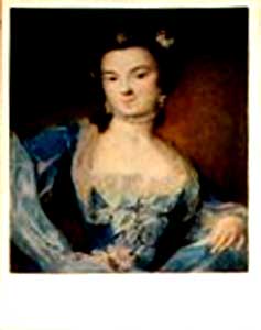 �������� ��. �������. ������� ���������� ��������� �������
Postal card �Portrait of dancer Barbarina Campani by Rosalba Cariera�