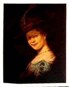 �������� ����������. ������ ��� ��������� � ���������
Postal card �Saskia van Eilenburg in youth by Rembrandt�